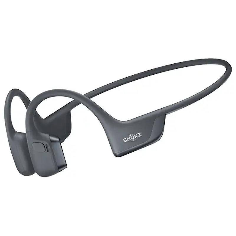 Shokz OpenRun Pro 2 Wireless Headphones Black, Bluetooth 5.3, 12-Hour Battery, IP55 Water Resistant, Ear-hook design