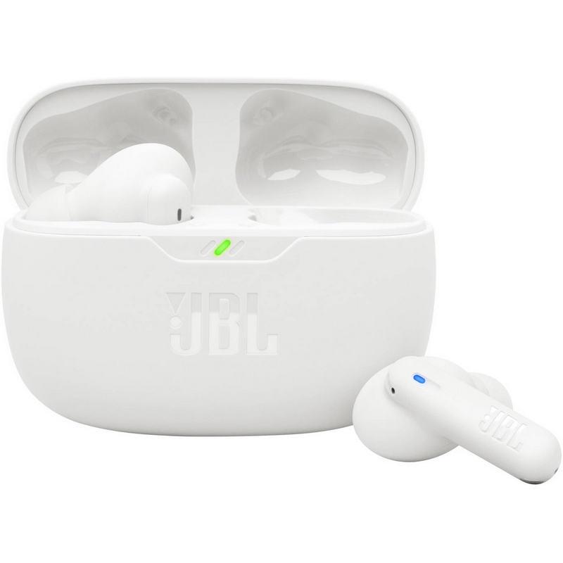 JBL Wave Beam 2 White Earbuds Active Noise Cancelling True Wireless
