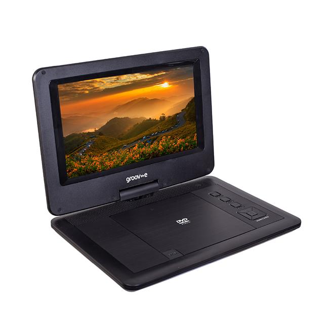 Groov-e 10.1 inch Portable DVD Player Black