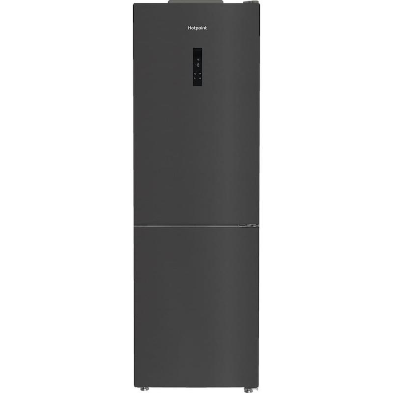 Hotpoint Freestanding Fridge Freezer Black No Frost Even Flow