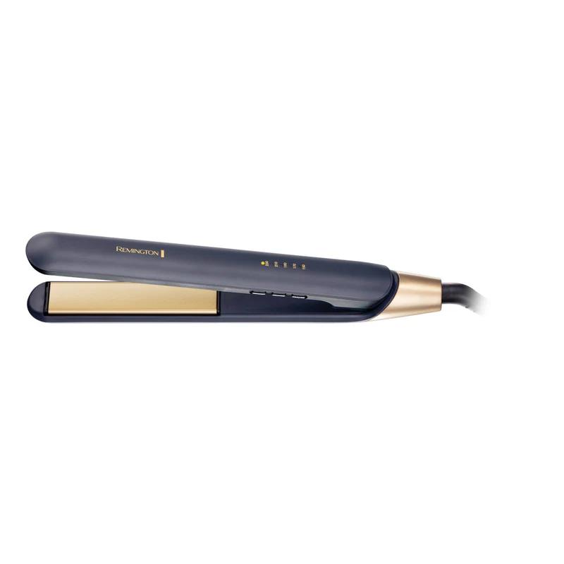 Remington Sapphire Luxe Hair Straightener Deep Blue with Gold accents, Digital Temperature Control