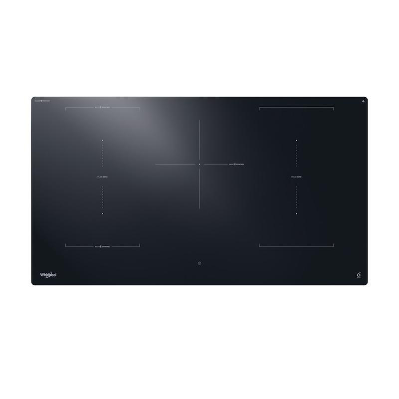 Whirlpool Induction 90cm Hob - Black, 5 Burners, Touch Control