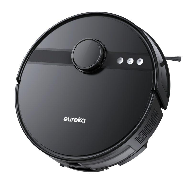 Eureka Robot Vacuum Black 5000Pa Suction Power LDS Navigation Smart Control