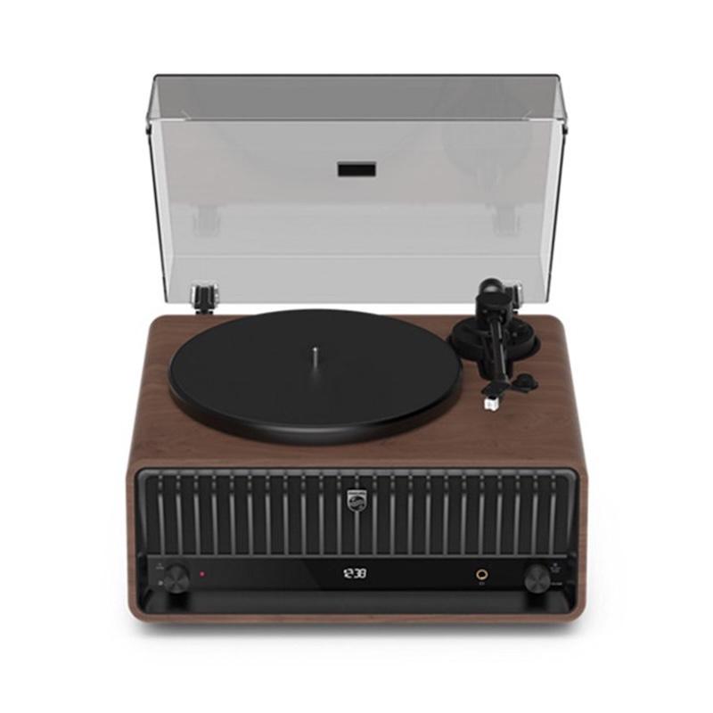 Philips The Tina Century Bluetooth Turntable DAB+/FM Radio Retro Wooden Design