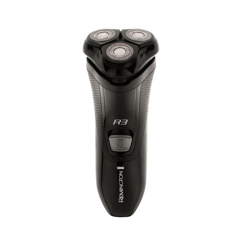 Remington R3 Rotary Shaver with Dual Track Blades, Pop-up Trimmer, Flexing Blades, Pivoting Neck, Corded Usage