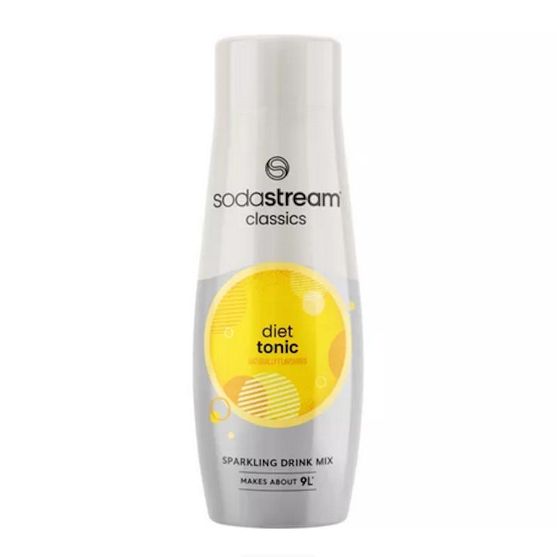 SodaStream Diet Tonic Sparkling Drink Mix, Size 440ml, Naturally Flavoured, No Aspartame