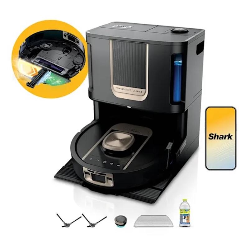 Shark ThermaCharged PowerDetect Robot Vacuum | Wet & Dry | Black | 2-in-1 | Shark