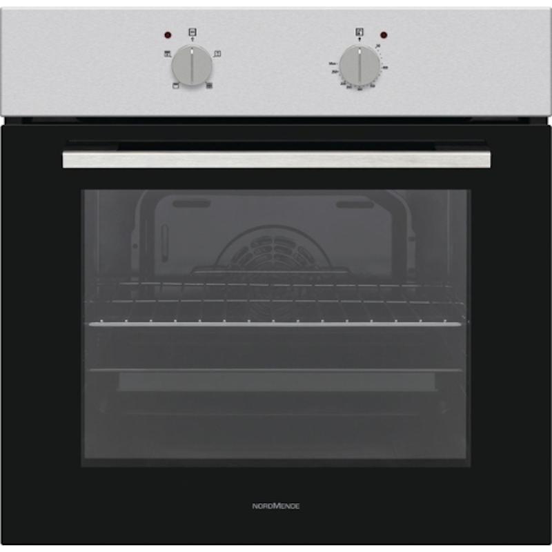 NordMende Single Oven Stainless Steel with Glass Door, Grill, Rack