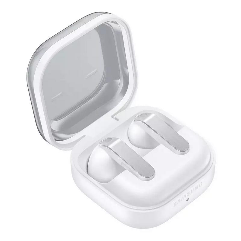 Samsung Galaxy Buds 4 SM-R540NZWAEUB White True Wireless Earbuds with Active Noise Cancelling, IP57 Water & Sweat Resistance, Pinch Control, and Bluetooth v6.1