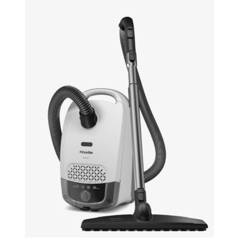 Miele Guard S1 Parquet Vacuum Cleaner White XL | Floorhead, Hose, Handle, Wheels