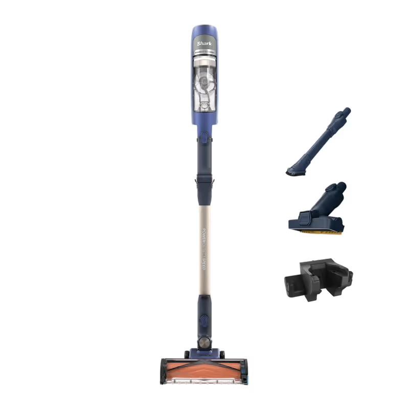 Shark PowerDetect Speed Cordless Vacuum Cleaner Ultramarine with PowerDetect, Reveal, Flexology, Anti-Hair Wrap, HEPA Filtration, 60 Min Run Time, 0.5L Capacity, 350W, Includes Pet Tool & Charging Base