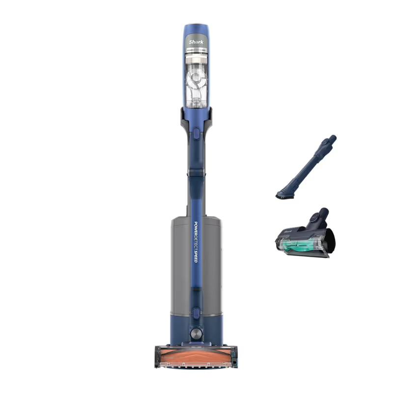 Shark PowerDetect Speed Luxe Cordless Vacuum Cleaner Ultramarine HEPA Filtration Auto-Empty Up to 60 Min Run Time