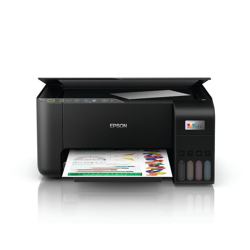 Epson EcoTank ET-2862 Multifunction Wi-Fi Ink Tank Printer - Black with 3 Years Ink Included, Mobile App Control, and Borderless Photo Printing