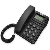 Uniden Big Button Corded Desk Phone CE6409 Black image