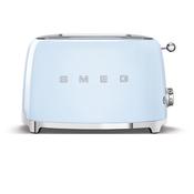 Smeg Retro Toaster 2 Slice TSF01PBUK Pastel Blue image