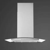 Luxair 60CM Curved Glass S/S Hood LA-60-ARTIS-CVD-SS