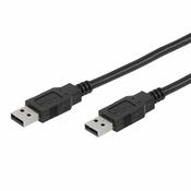 Vivanco USB A To USB A Cable 1.8M 45296 image