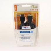 Vivanco USB High Grade Extension Lead 2M 45215 image