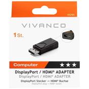 Vivanco Display Port To Hdmi Adapter 45295 image
