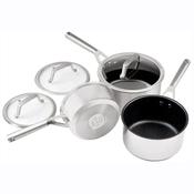 Ninja ZEROSTICK Stainless Steel 5-Piece Pan Set - C65000UK image