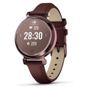 Garmin Lily 2 Classic Bronze with Mulberry Leather Band Fitness Smartwatch 010-02839-03 image