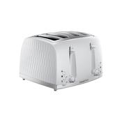 Russell Hobbs Honeycomb 4-Slice Toaster White 26070 image