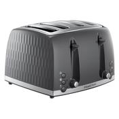 Russell Hobbs Honeycomb 4-Slice Toaster Grey 26073 image