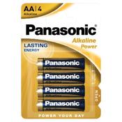 Panasonic Alkaline Power AA Batteries 4 Pack image