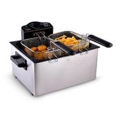 Alpina Deep Fryer 5L - Double Fryer with Adjustable Thermostat 23163 image