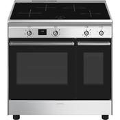 Smeg Range Cooker with Induction Hob 90x60 cm Classica Aesthetic CX92IM image