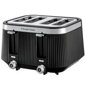 Russell Hobbs Toaster 4 Slot Bronte 26770 - Black image