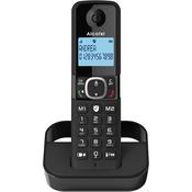 Alcatel F860 Single Cordless Phone with Call Block - Black ds