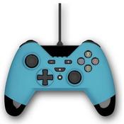 Gioteck WX4 Premium Wired Controller for Nintendo Switch, Playstation 3, PC - Blue