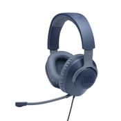 JBL Quantum 100 Gaming Wired Over-Ear Headset JBLQUANTUM100BLU - Blue image