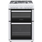 NordMende CTG62LPGWH 60cm Twin Cavity LPG Gas Cooker - White image