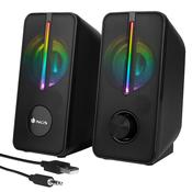 NGS GSX-150 2.0 Gaming Speakers RGB Lights USB Powered Output Power 12W image