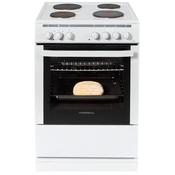 Nordmende 60cm Single Cavity Electric Static Cooker with Solid Plates CSE63WH - White image