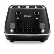 DeLonghi Distinta X 4 Slot Toaster CTIN4003.BK - Black
