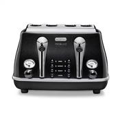 DeLonghi Icona Micalite 4 Slice Toaster CTOM4003.B - Black