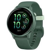 Garmin Vivoactive 6 GPS Fitness Smartwatch 010-02985-02 - Metallic Jasper Green with Jasper Green Band