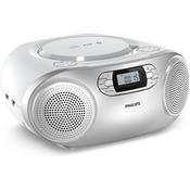 Philips TAZ2000B/10 USB Bluetooth FM CD Player Bluetooth Silver image