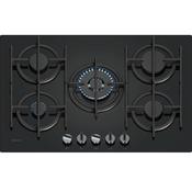 Neff N70 T27PIQ4S0 75cm Gas on Glass Hob – Black Tempered Glass image