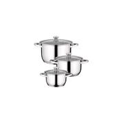 BergHOFF 6-Piece Cookware Set 8501391 – Induction Stainless Steel Set image