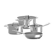 BergHOFF Helix 7-Piece Recycled Stainless Steel Cookware Set | Induction Ready 1315085 image