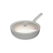 BergHOFF Balance Moonmist 28 cm Covered Non-Stick Wok | Glass Lid image