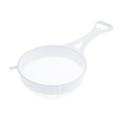 Chef Aid White Sieve 15cm | Fine Mesh Kitchen Strainer &amp;amp; Flour Sifter | Compact Baking &amp;amp; Cooking Sieve with Handle