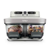 Ninja CRISPi DualZone 8-in-1 Function Glass Air Fryer DD102UKIV2 - Bone image
