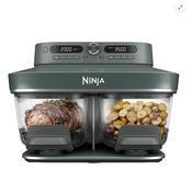 Ninja CRISPi DualZone 6-in-1 Glass Air Fryer DD101UKGN7 - Vista Green image