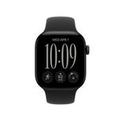Apple Watch Series 12 - 46mm Black Aluminum Case and Black Sport Band M/L (MJEL4MP/A) image