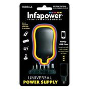Infapower 1000mA Universal Power Supply (3V–12V) | Model 210350 image